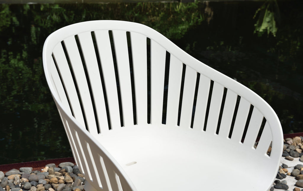 Nassau Resin and Aluminum Chairs - 4 Piece